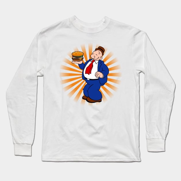 popeye Long Sleeve T-Shirt by randycathryn